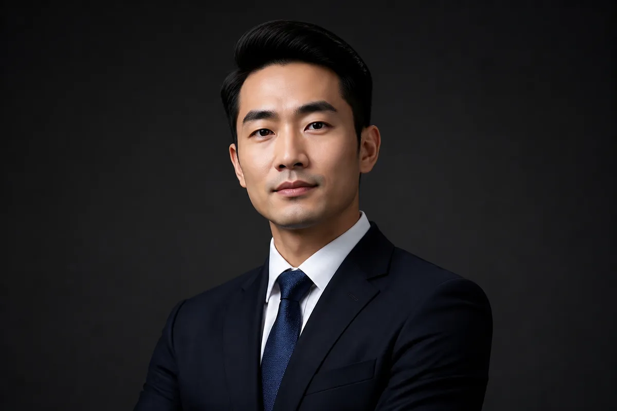 Portrait of Marcus Chen, LPG program editor